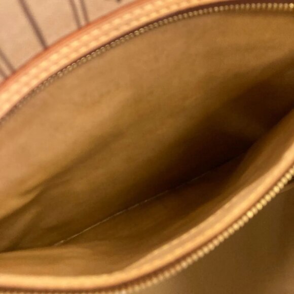 Authentic Louis Vuitton Neverfull GM Purse Monogram Tote Shoulder Bag Brown Tan - Picture 12 of 16